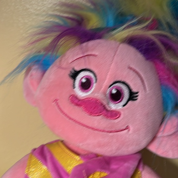 Troll build the bear, troll clothes, cute face, multicolor, hair headband - Picture 2 of 15
